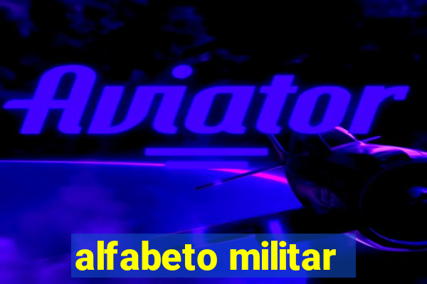 alfabeto militar