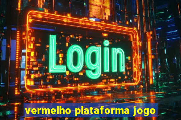 vermelho plataforma jogo