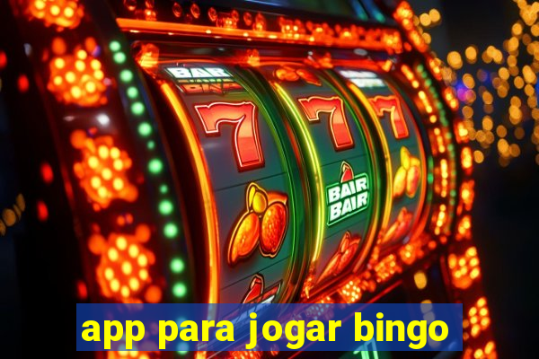 app para jogar bingo