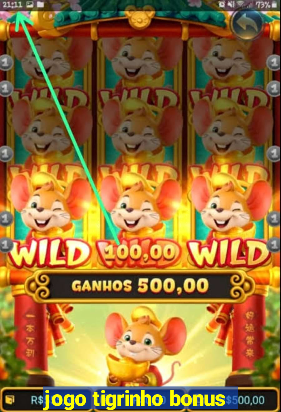 jogo tigrinho bonus