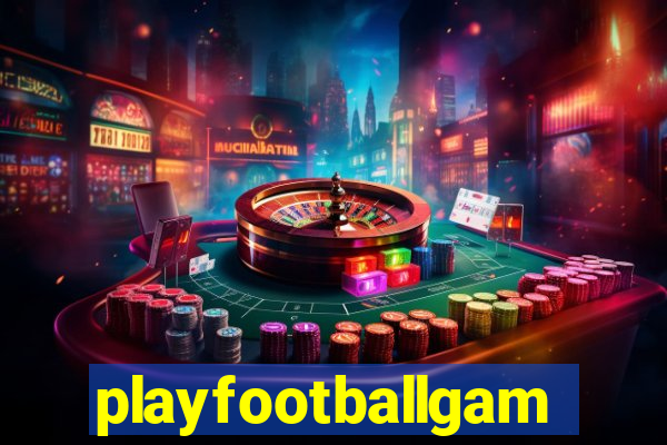 playfootballgames