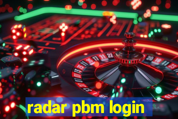 radar pbm login