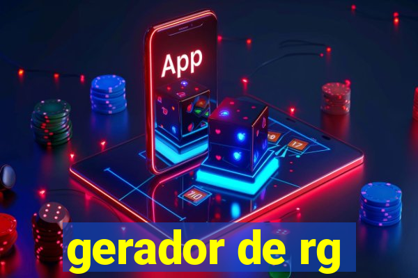 gerador de rg