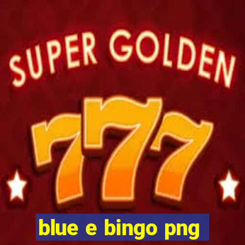 blue e bingo png