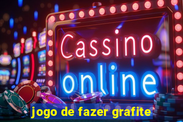 jogo de fazer grafite