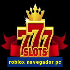 roblox navegador pc