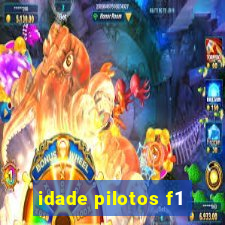 idade pilotos f1