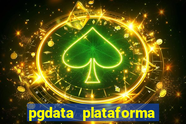 pgdata plataforma de jogos