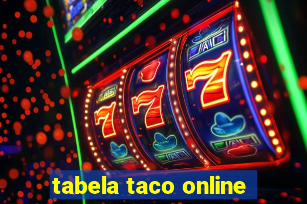 tabela taco online