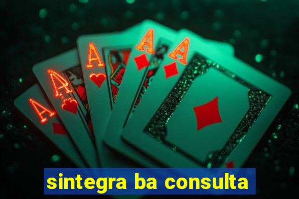 sintegra ba consulta