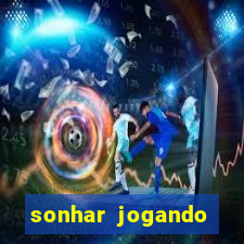 sonhar jogando futebol sendo goleiro