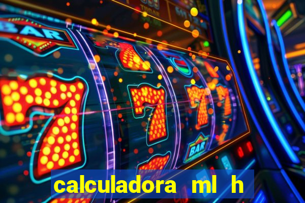 calculadora ml h para mcg kg min